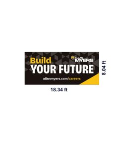 Allan Myers Trailer Screen 8'H x 18'W