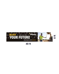 Allan Myers Trailer Screen 40'W x 8'H