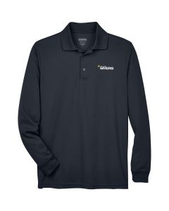 CORE365 - Men’s Tall Pinnacle Performance Long Sleeve Pique Polo