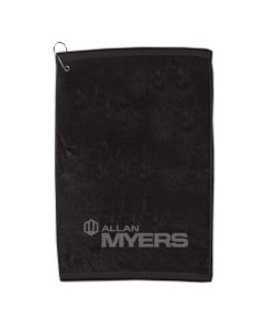 Allan Myers Turkish Signature Midweight Golf Towel