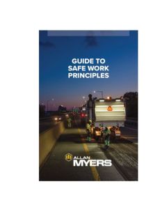 Allan Myers "Guide To Safe Work Principles" - Pack of 25