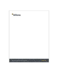 Allan Myers Letterhead - MALVERN (first page)  -  Pack of 50