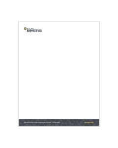 Allan Myers Letterhead - WORCESTER (first page)  -  Pack of 50